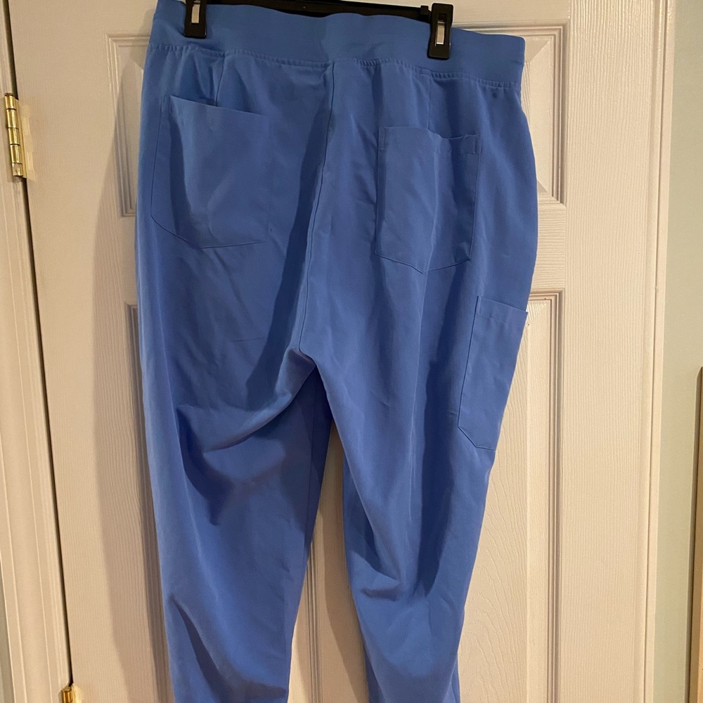 Mandala scrub set in ceil blue